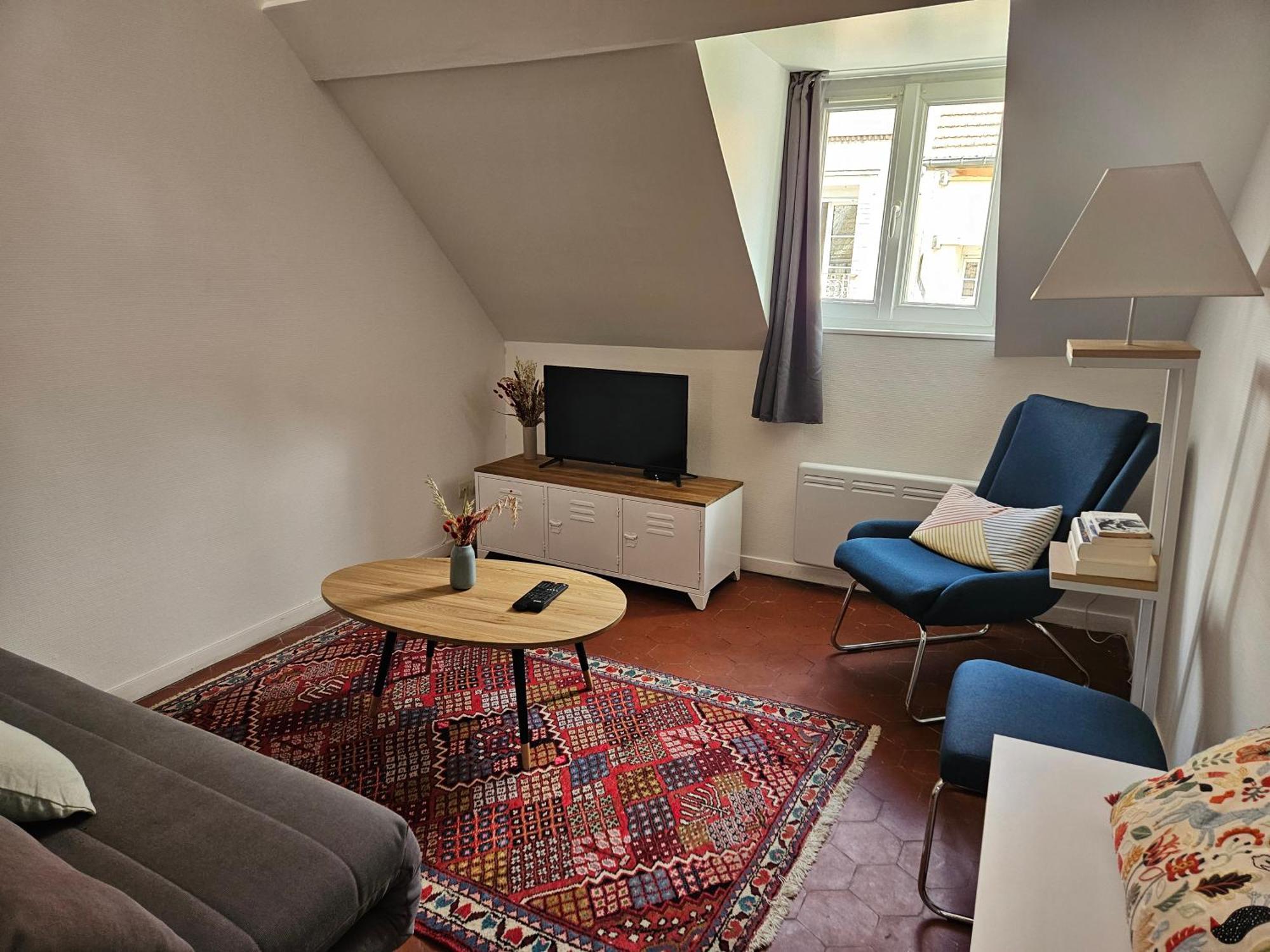Charmant Duplex Au Coeur De Vernon Proche Gare Et Giverny Esterno foto